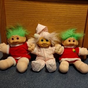 Bundle of Original 12" Russ Troll Dolls